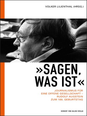 cover image of "Sagen, was ist"